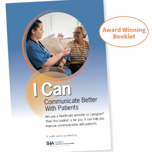 I Can Communicate Better With Patients Booklet